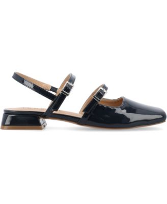 Women's Gretchenn Multi Strap Square Toe Mary Jane Flats