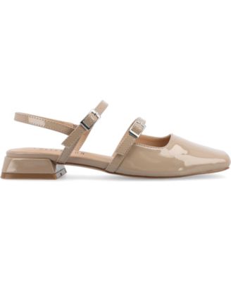 Women's Gretchenn Multi Strap Square Toe Mary Jane Flats