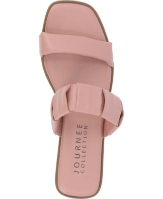 Women's Pegie Double Band Slide Flat Sandals