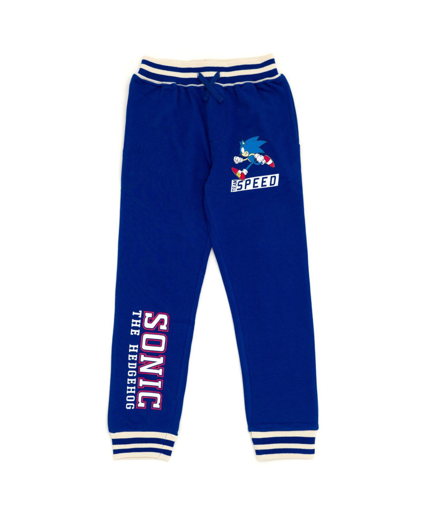 Брюки Sega Sonic the Hedgehog Fleece Bomber Jacket and Jogger Pants для мальчиков, цвет: Тёмно-синий — фото 2