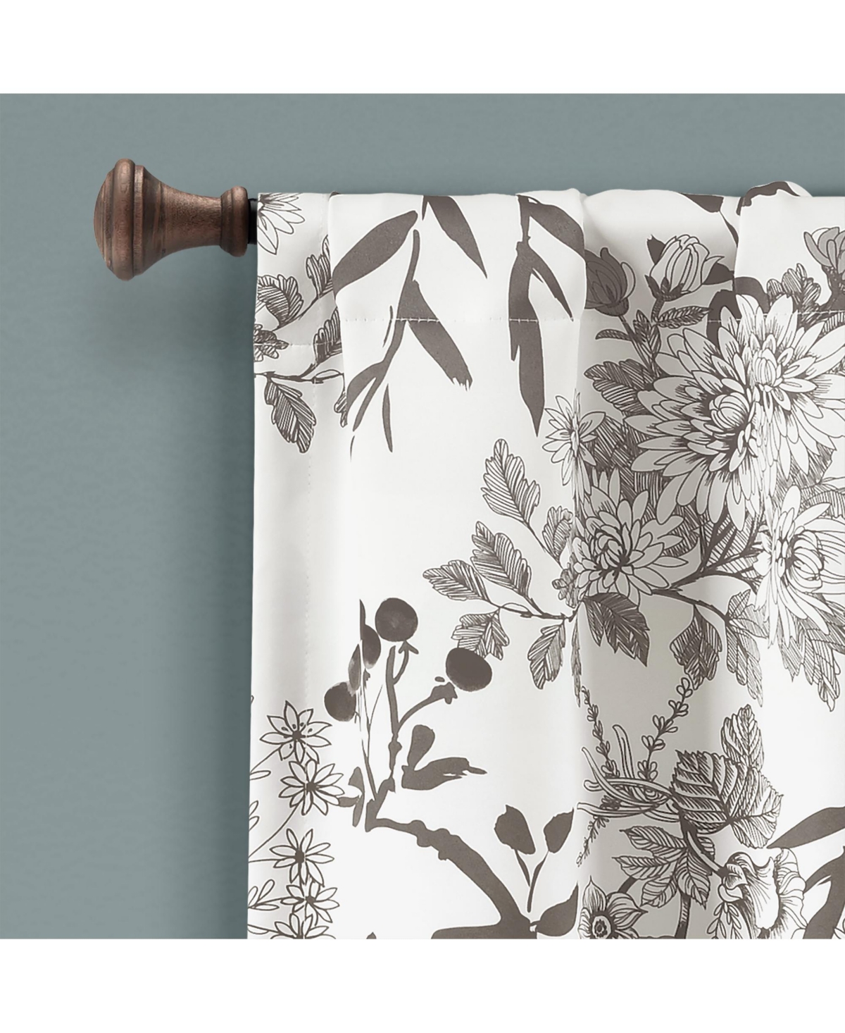 Lush Decor Botanical Garden Light Filtering Valance