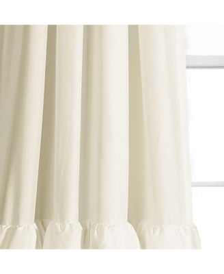Allison Ruffle Window Curtain Panels