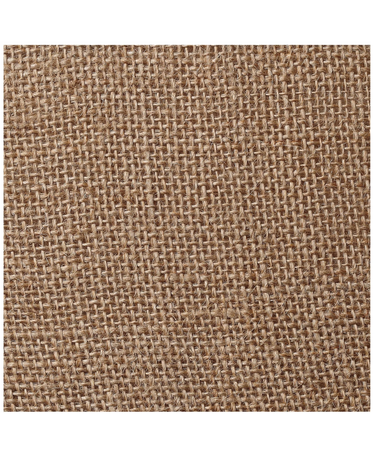 Natural Burlap Medium Rectangle Lamp Shade Wide x Deep at Top and Wide x Deep at Bottom and Slant x H (Spider) Replacement wi