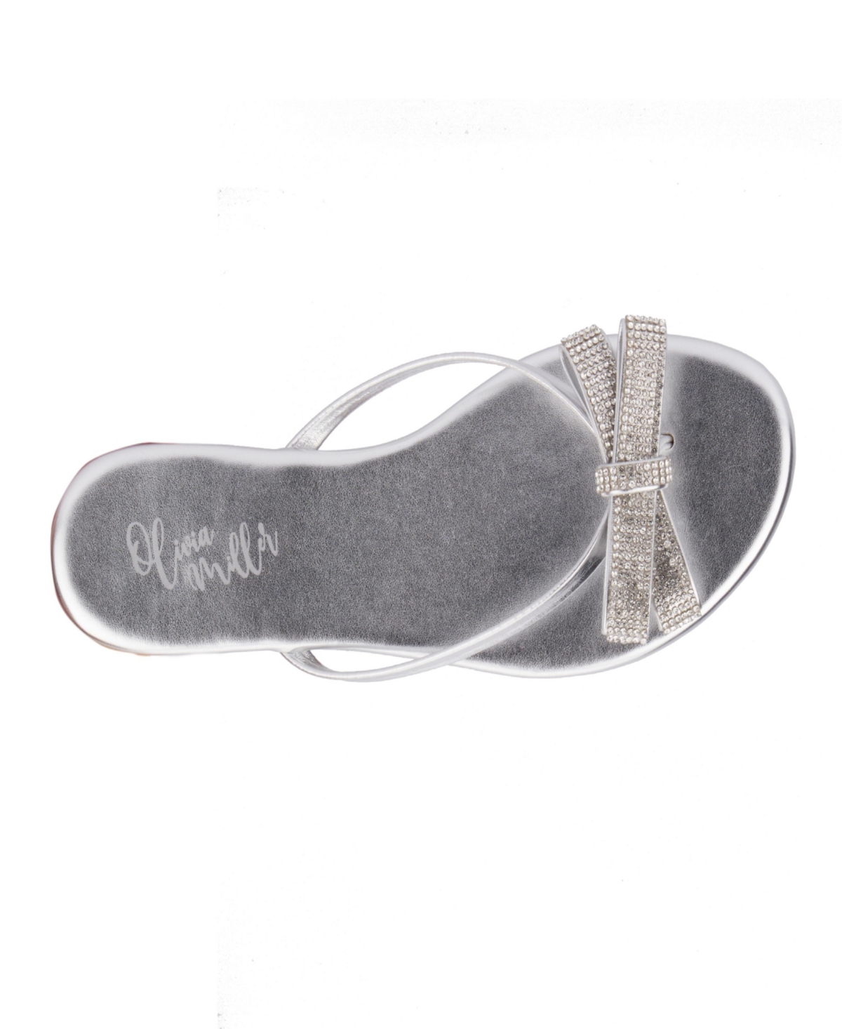 Olivia Miller Women's Frosting Flat Sandal