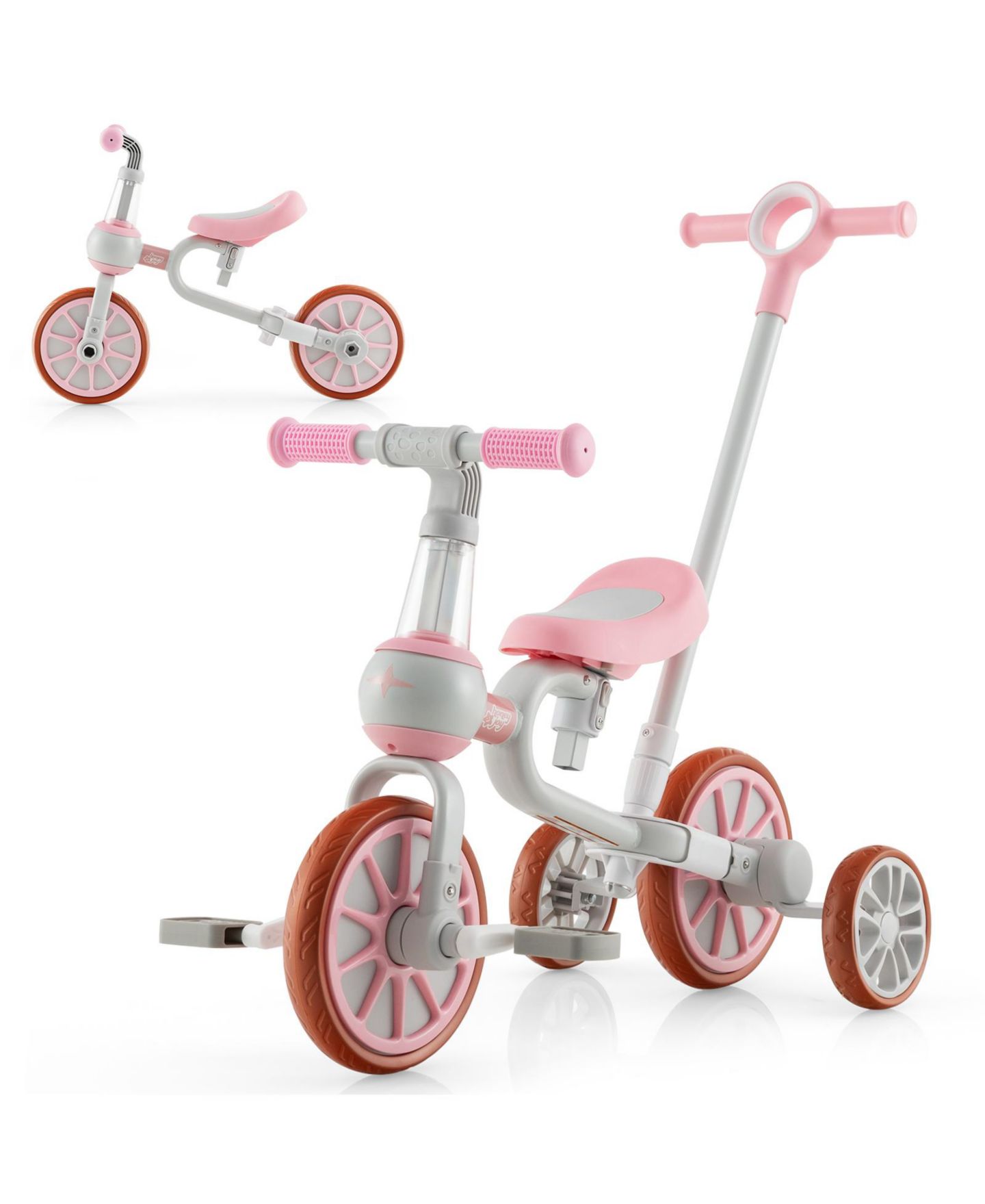 Детская игрушка SUGIFT 4-in-1 Kids Trike Bike with Adjustable Parent Push Handle, Up to 66 lbs, Ages 2+ — фото 1