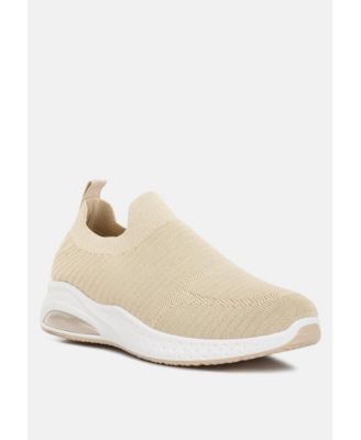 Womens jafna knitted slip on sneakers