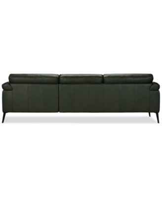 Keery 112" 2-Pc. Leather Sectional with Chaise, Created for Macy's