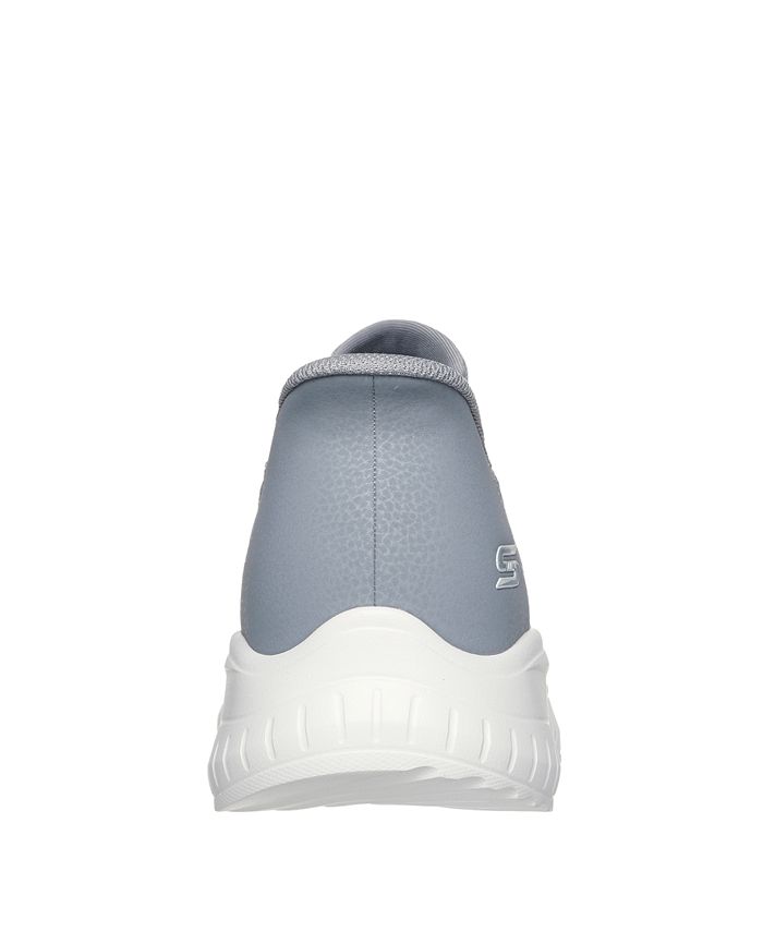 Skechers Men's Slip-ins- BOBS Sport Squad Chaos - Daily Hype Memory Foam Slip-On Casual Sneakers from Finish Line - Gray - 11.5