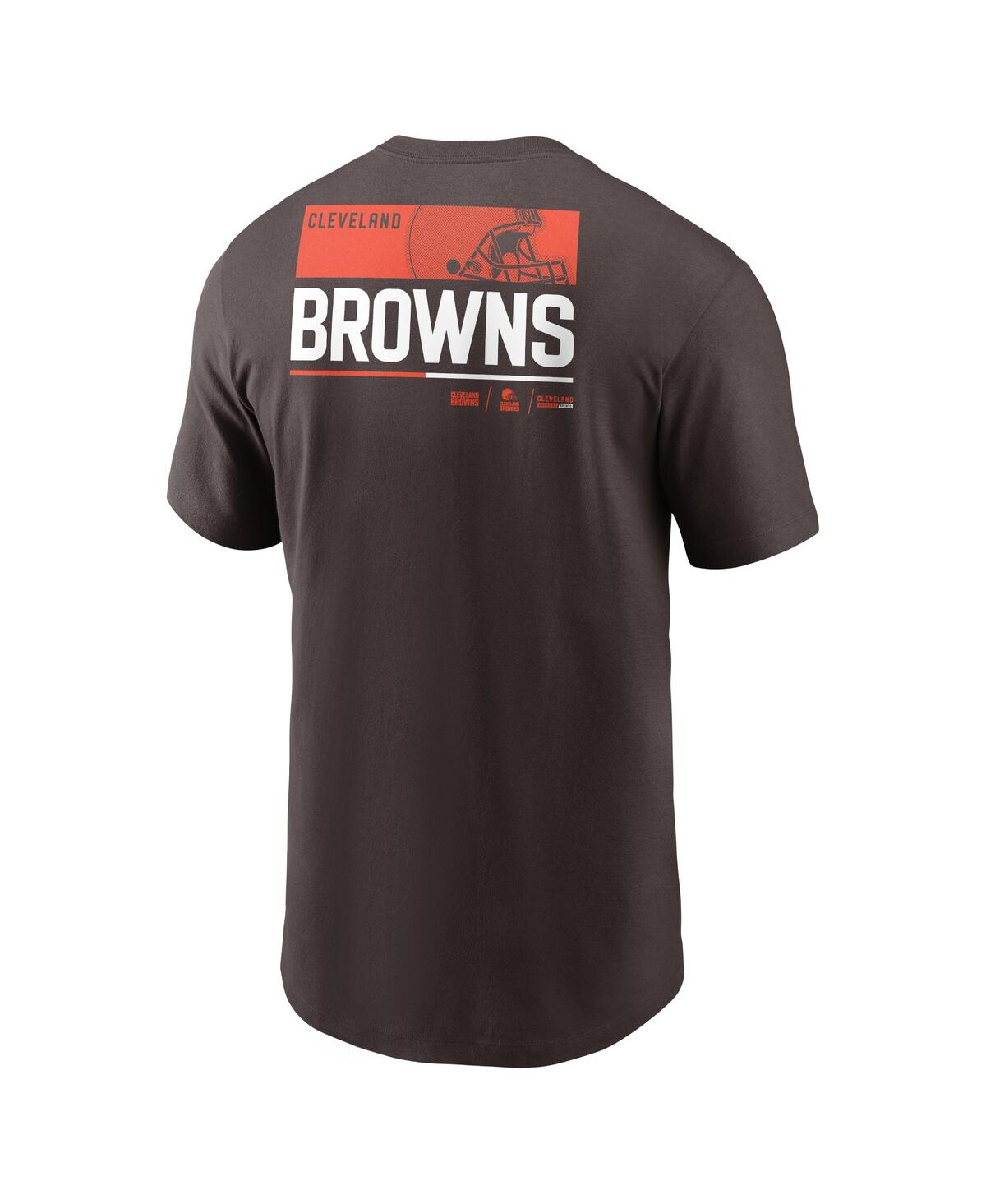 Men's NikeCleveland Browns Team Incline T-shirt - Brown