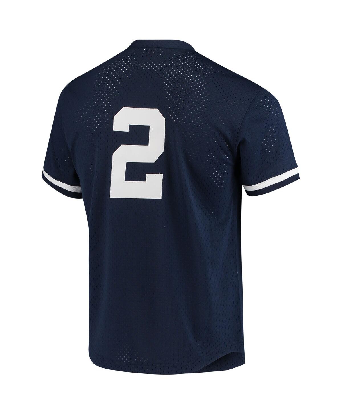 Men's Mitchell & Ness Derek JeterNew York Yankees Cooperstown Collection 1995 Batting Practice Jersey - Navy