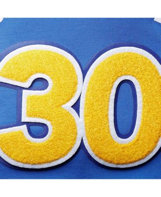 Men's Stephen Curry Royal Golden State Warriors Player Pullover Hoodie