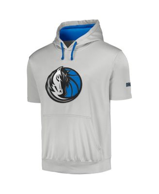 Men's Silver Dallas Mavericks Big and Tall Logo Pullover Hoodie
