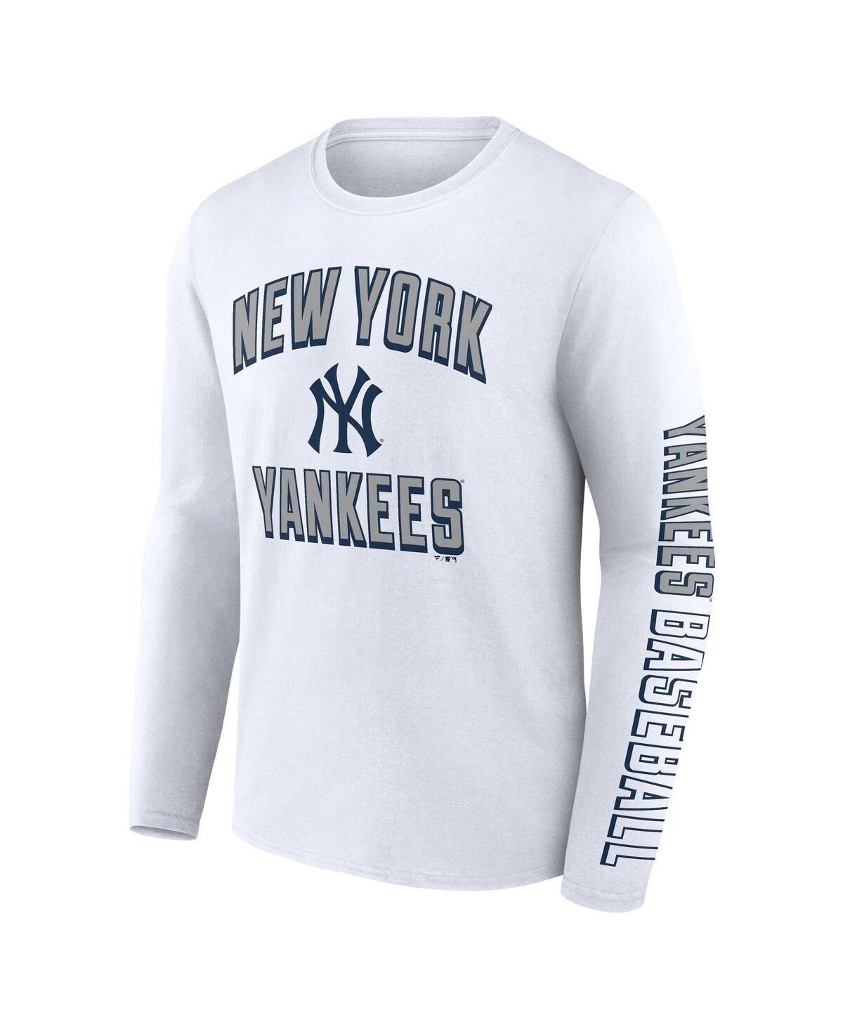 Men's Fanatics White New York Yankees Two-Pack Combo T-shirt Set - White