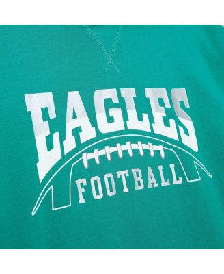 Men's Kelly Green Philadelphia Eagles Pre-Game Short Sleeve Pullover Hoodie