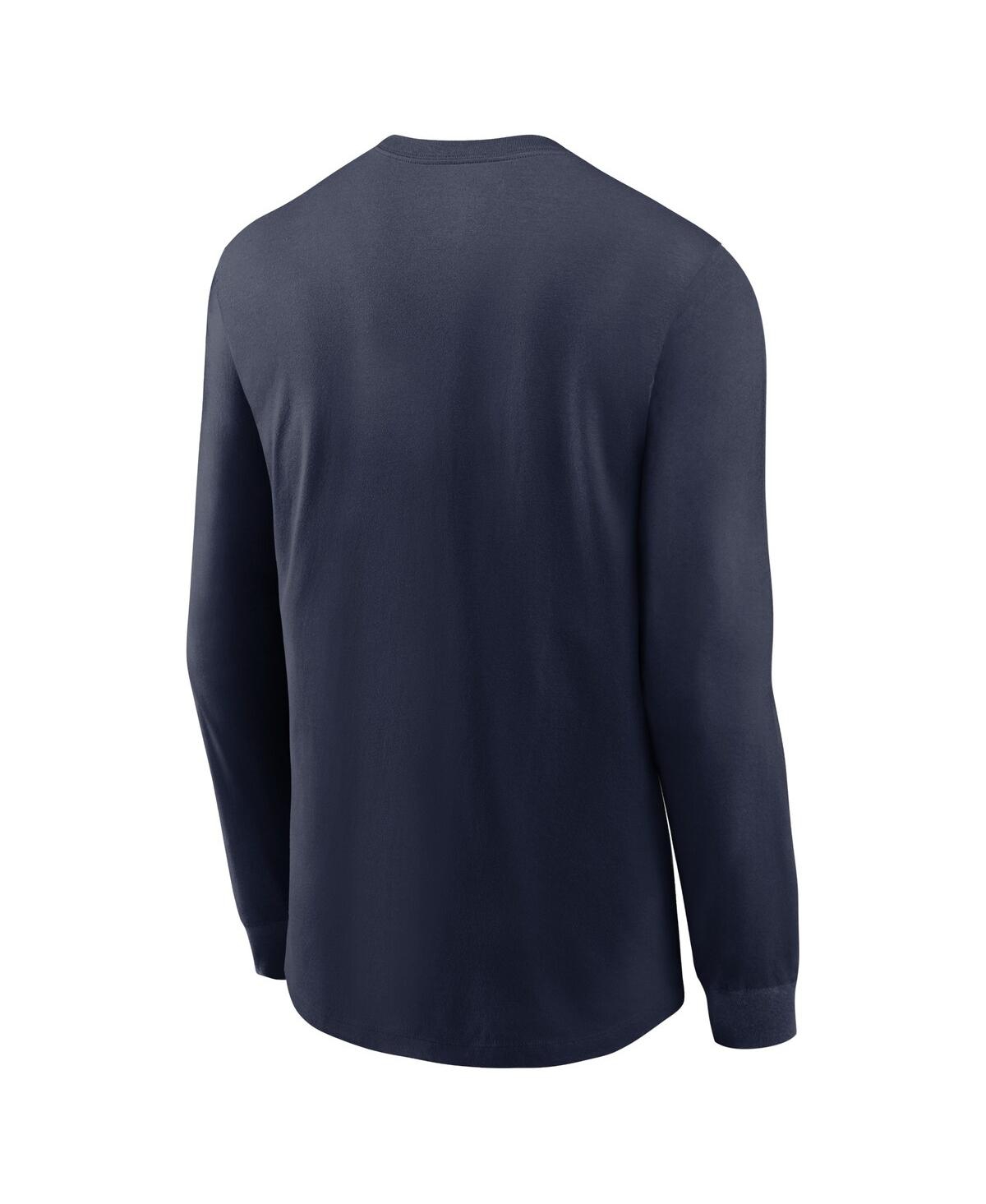 Men's NikeDallas Cowboys 2023 Nfc East Division Champions Locker Room Trophy Collection Long Sleeve T-shirt - Navy