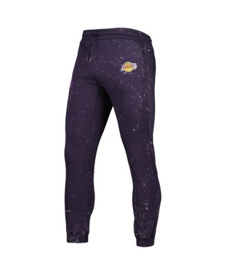 Men's and Women's Purple Los Angeles Lakers Acid Tonal Jogger Pants