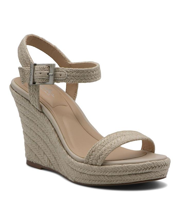 Charles by charles david lindy suede wedge sandal 2025