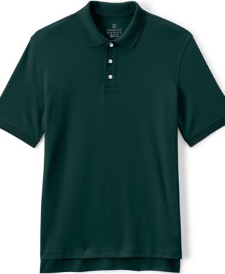 Men's School Uniform Short Sleeve Interlock Polo Shirt