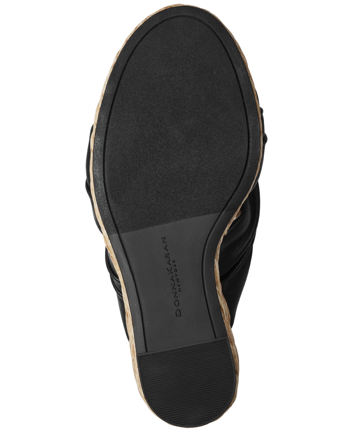 Shop Donna Karan Women's Yanelli Espadrille Wedge Sandals In Black