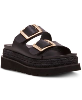 Madden Girl - Mythiccal Banded Platform Raffia Sandals