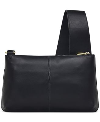 Pockets Icon Leather Crossbody