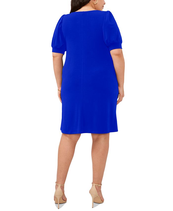MSK Plus Size A-Line Dress - Macy's