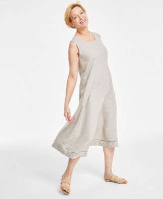 Macy's linen dresses hotsell