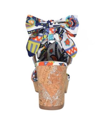 Women's Vinya Ankle Wrap Platform Sandals