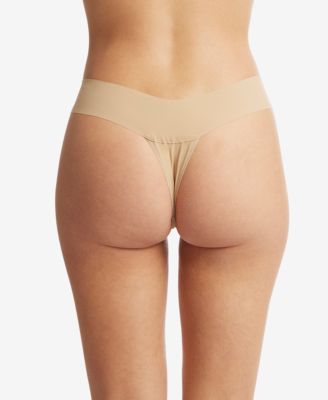 Women's Breathe Natural Thong 3 Pack Underwear, 6J1661B3PK
