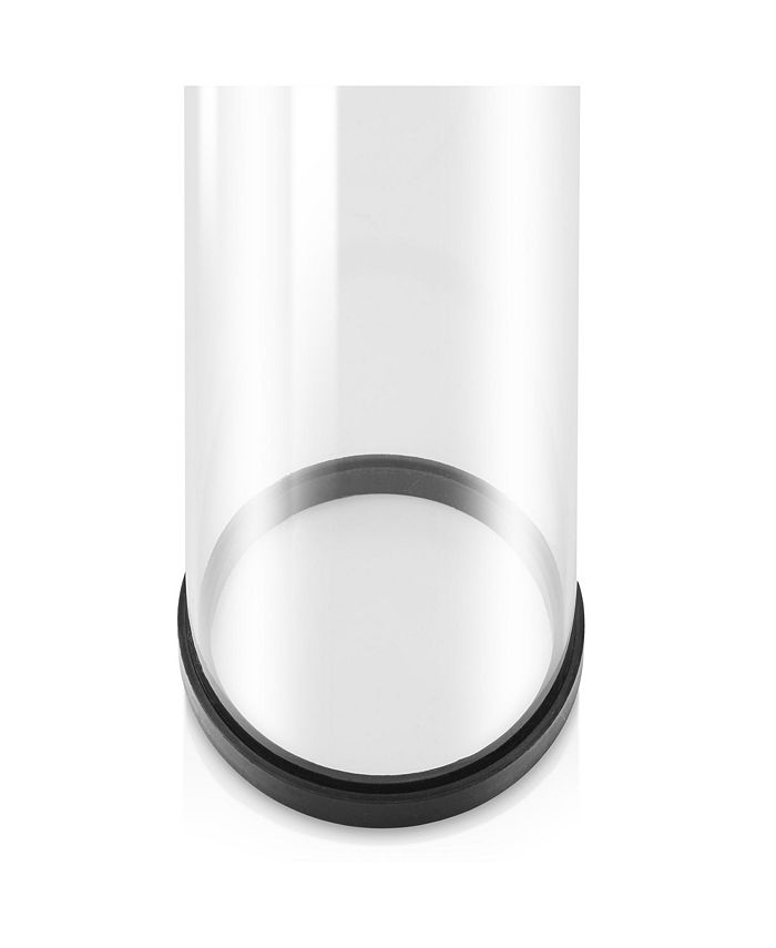 Casafield 49.5" Tall Quartz Glass Tube Replacement for 4Sided Pyramid