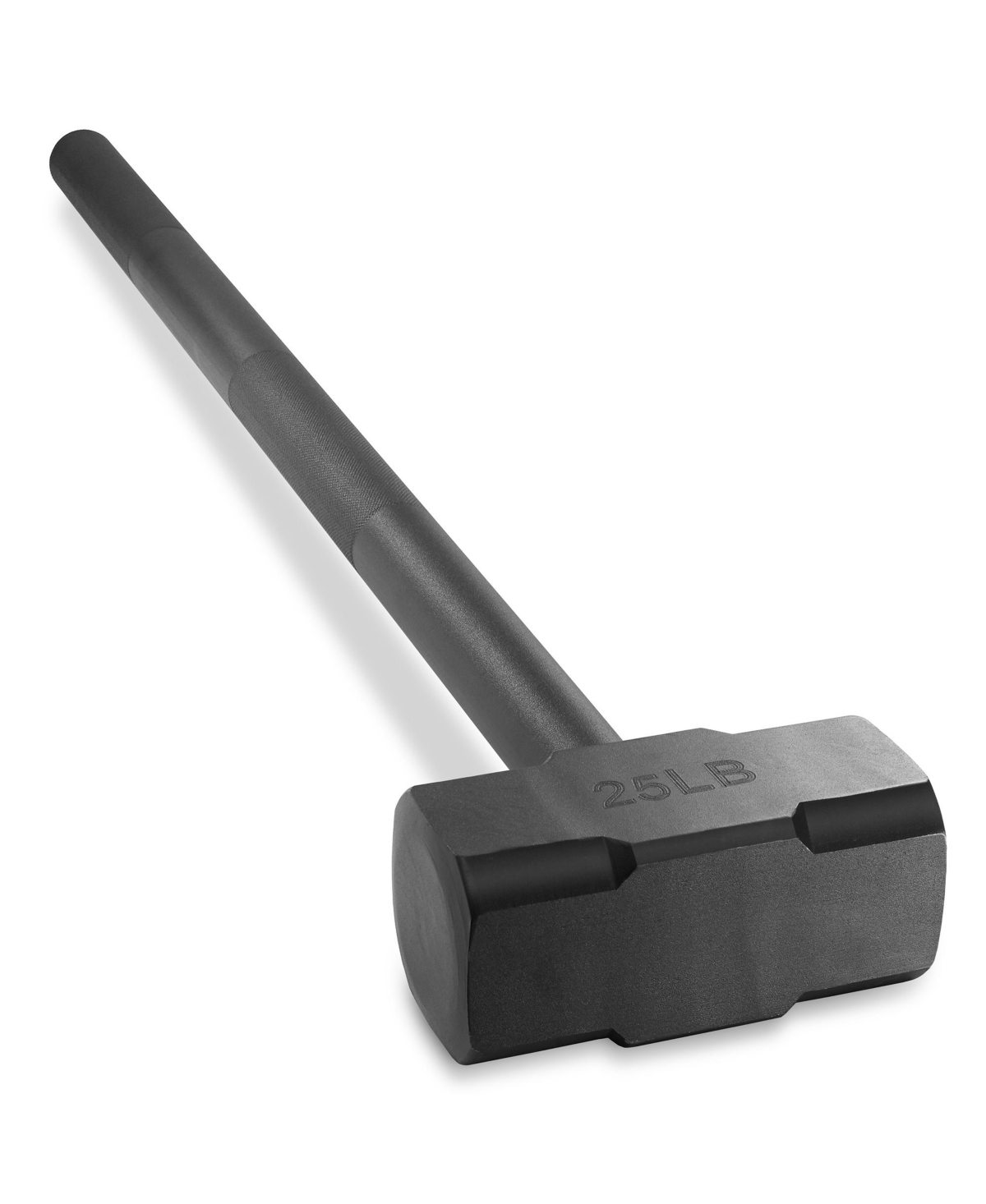Fitness Hammer, 25 Lb - Steel Hammer for Strength Training - Black