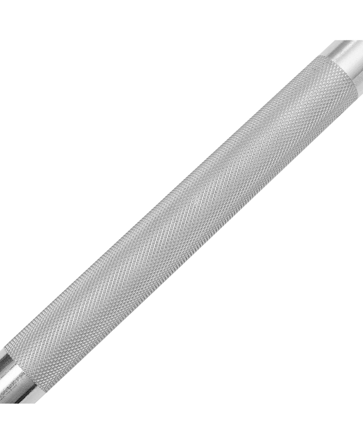 Philosophy Gym Rubber Fixed Barbell, 10 Lb Pre-Loaded Weight Straight Bar for Strength Training & Weightlifting