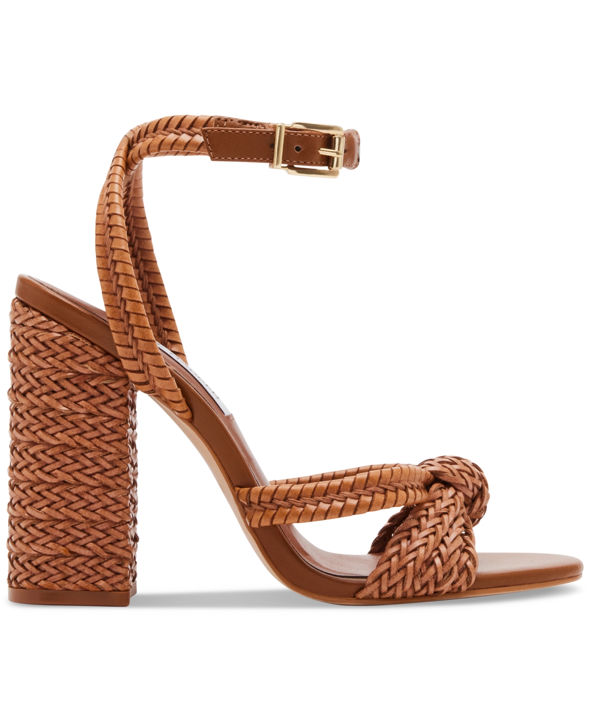 Steve Madden Women's Malou Knotted Woven Dress Sandals