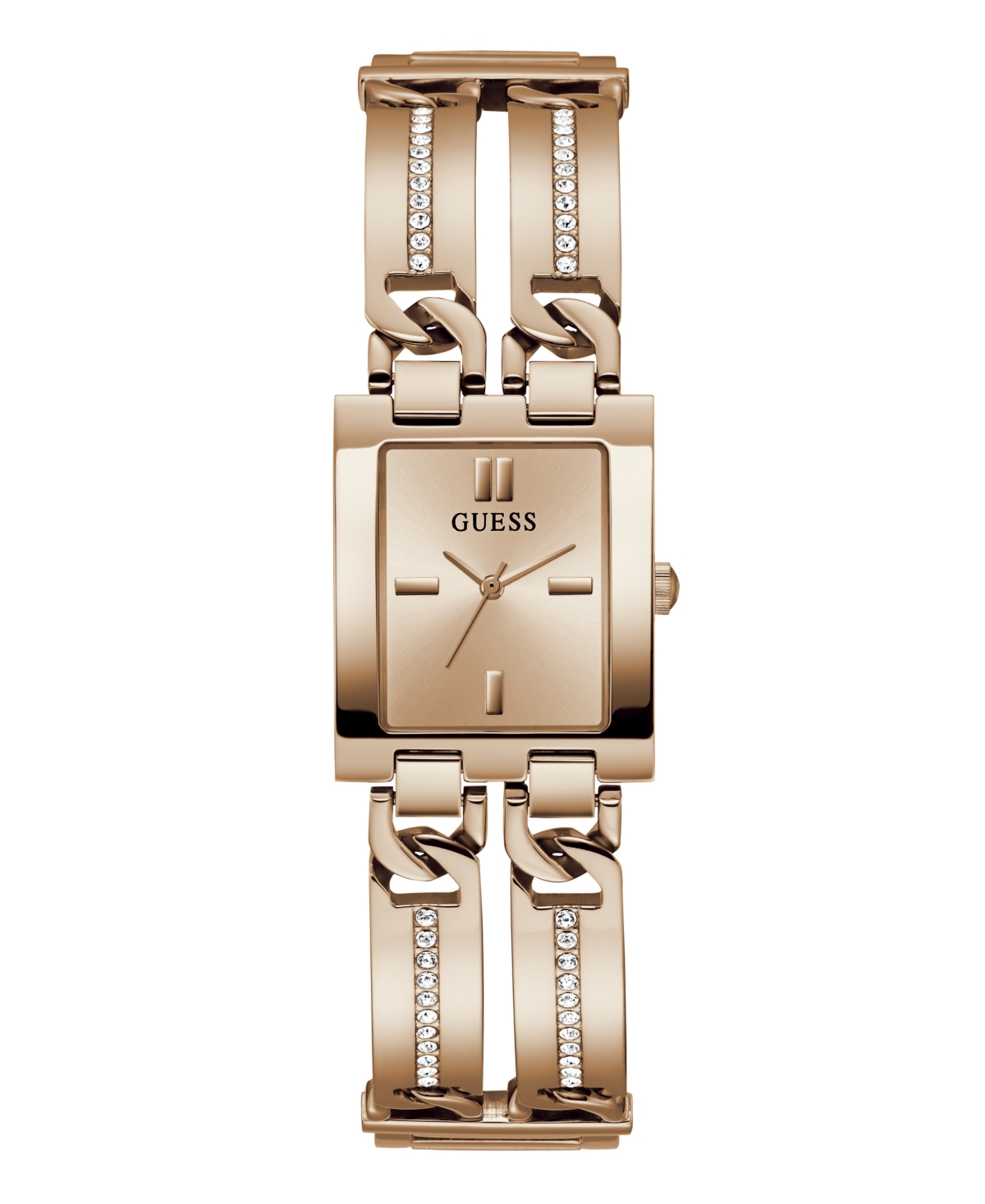 Shop Guess Women's Analog Rose Gold-tone 100% Steel Watch 39mm