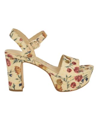 Women's Haldemiy Two Band Ankle Strap Platform Dress Sandals