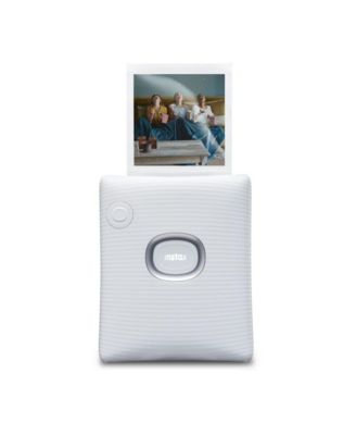 INSTAX Square Link Instant Printer (White) with instax Film(40 Expr)