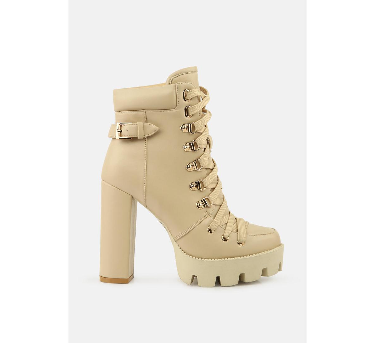 Womens willow combat boot - Black