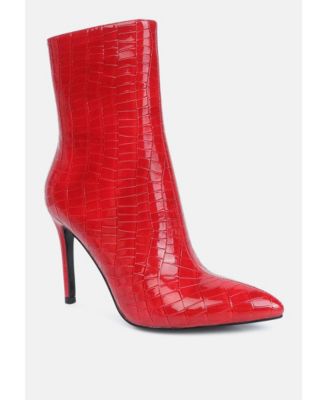 Womens momoa high heel ankle boots