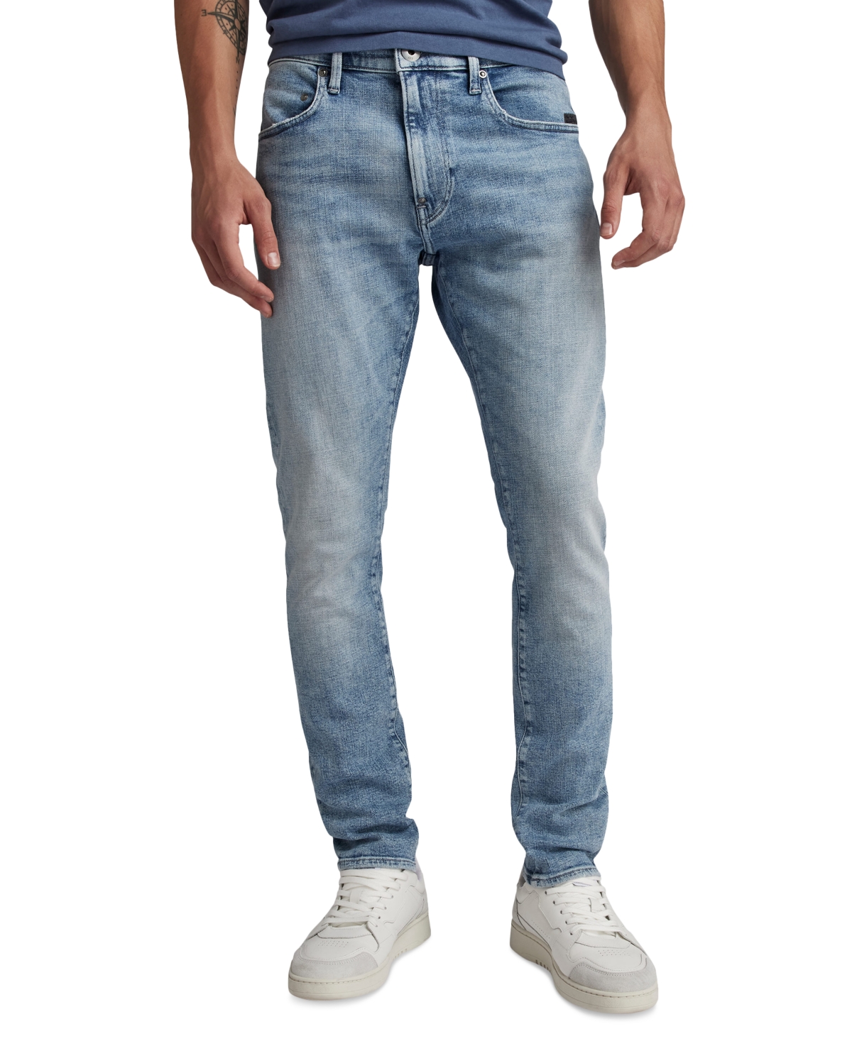 Men's Revend Skinny-Fit Jeans - Sun Faded Nubay Blue