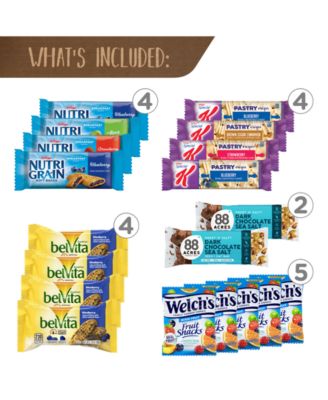 SnackBox Pros Breakfast Snack Box