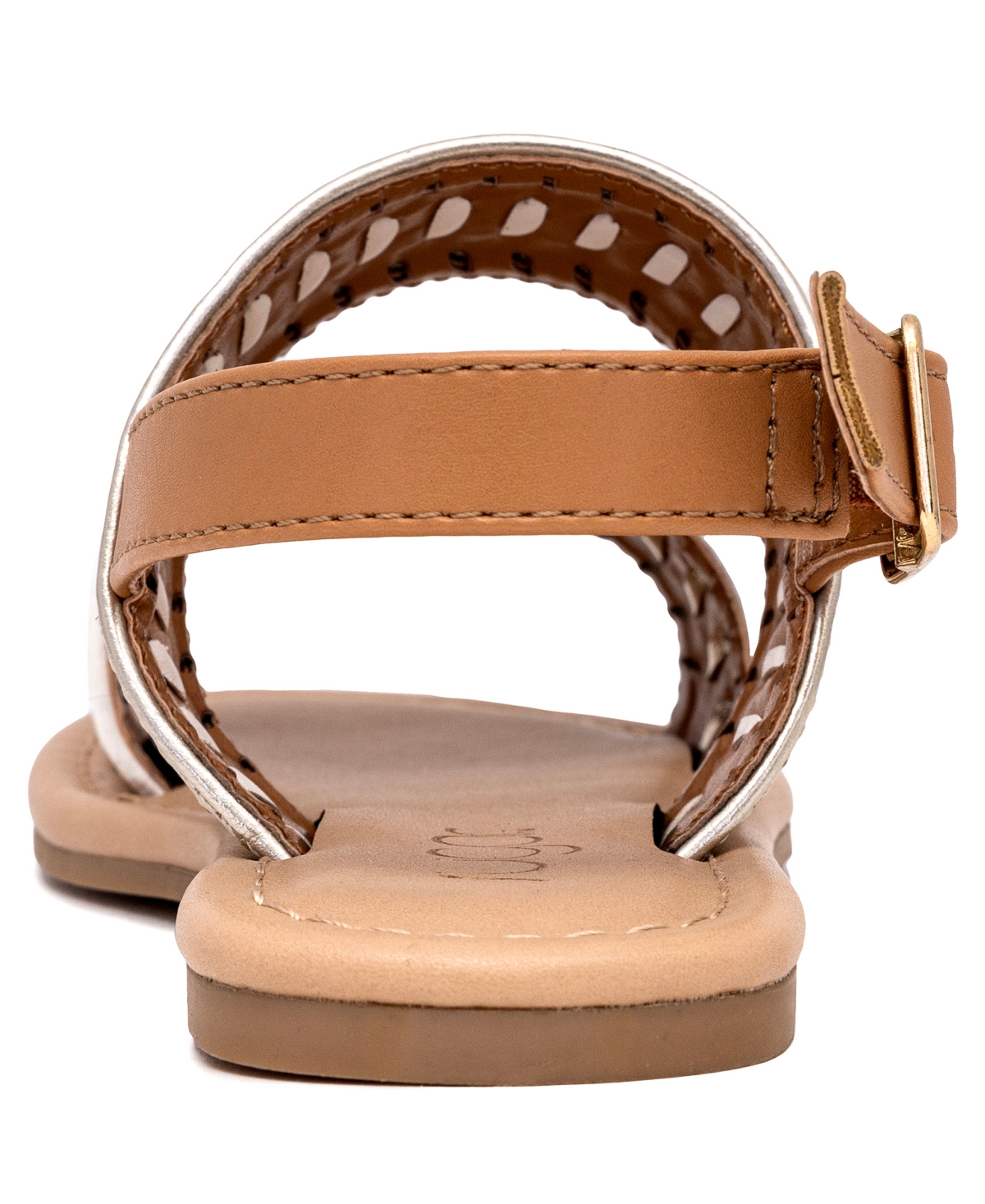 Sugar Little and Big Girls Jameeka Flat Sandals - Gold