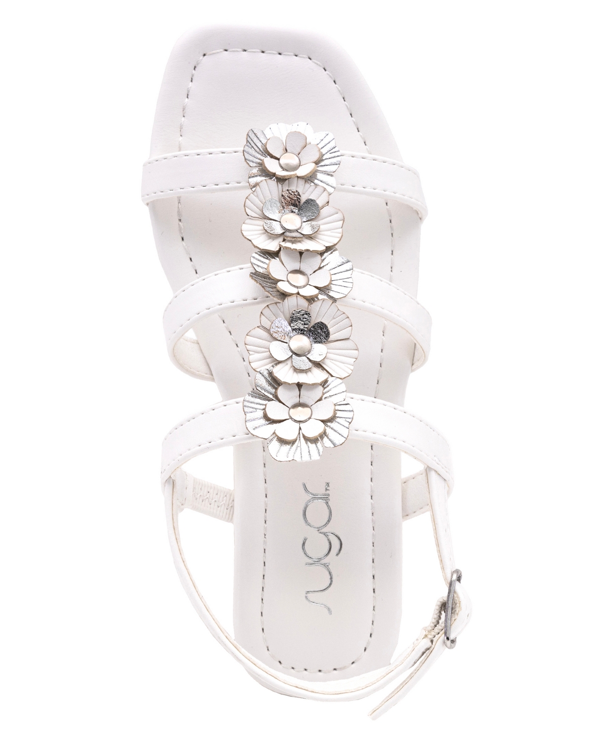 Sugar Little and Big Girls Bodega Flat Sandals