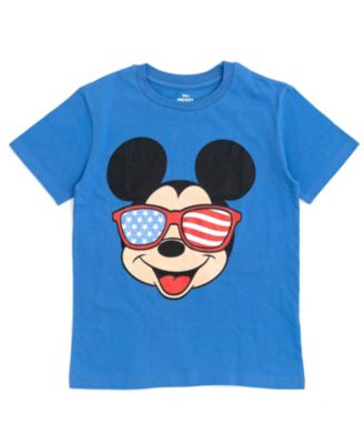 Disney Mickey Mouse July 4th Independence Day 4th of July Boys T Shirt USA Flag Sunglasses Toddler Child Macy s