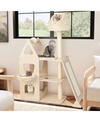 Multi-Level Cat Tree with Sisal Scratching Post