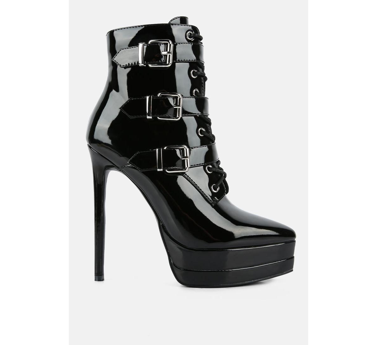 gangup high heeled stiletto boots - Latte