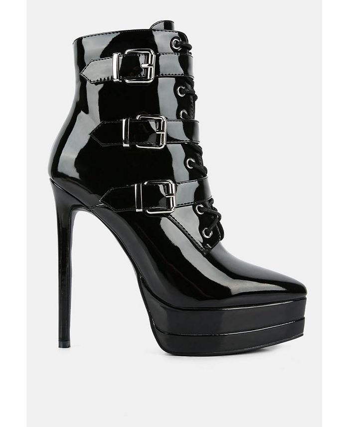 London Rag gangup high heeled stiletto boots - Macy's