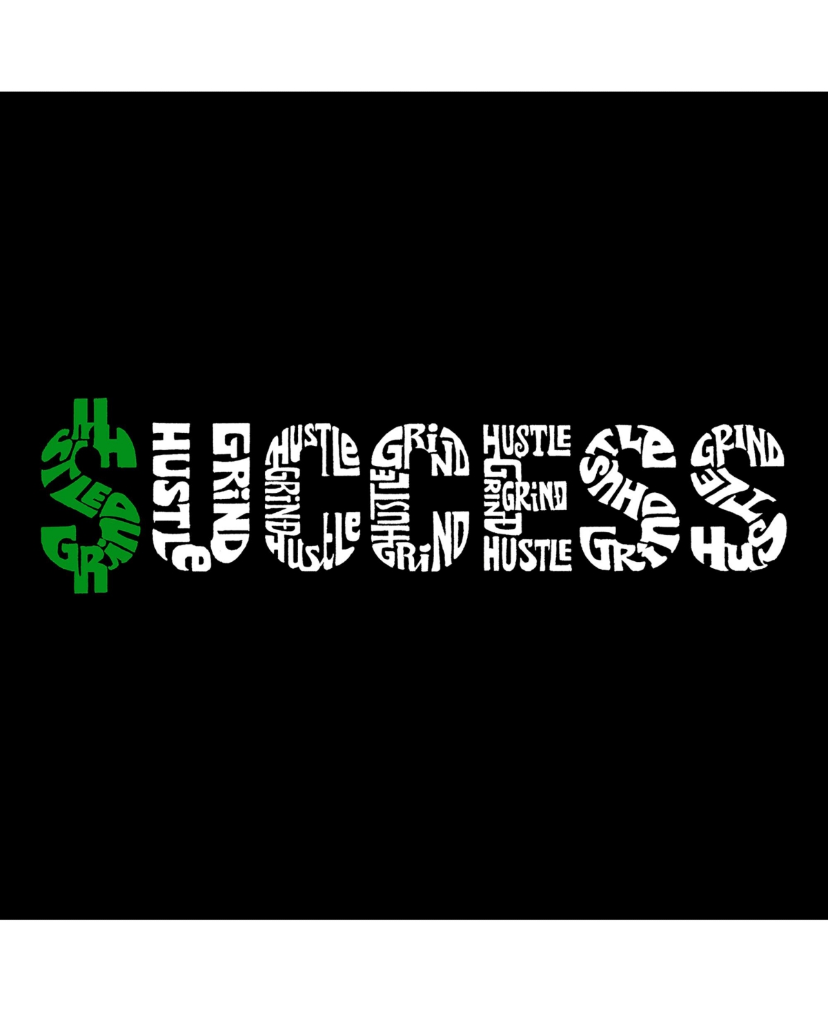 Girl's Word Art T-shirt - Success