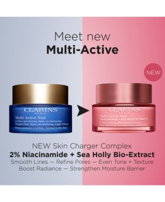 Multi-Active Night Moisturizer For Lines, Pores & Glow With Niacinamide - Dry Skin, 1.7 oz.