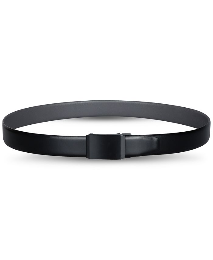 Exact Fit Men's FauxLeather Stretch Compression Lock Belt Macy's