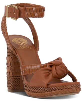 Vince Camuto - Fancey Woven High Heel Platform Dress Sandals